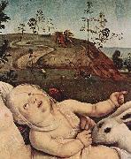 Piero di Cosimo Venus, Mars und Amor France oil painting artist